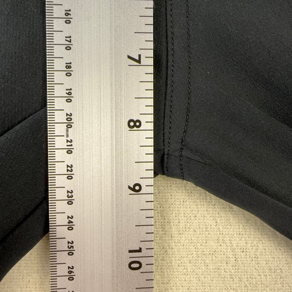 Columbia Omni-Wick Womens Black Athletic Capri Leggings S Zip Pocket Reflective - Picture 8 of 8